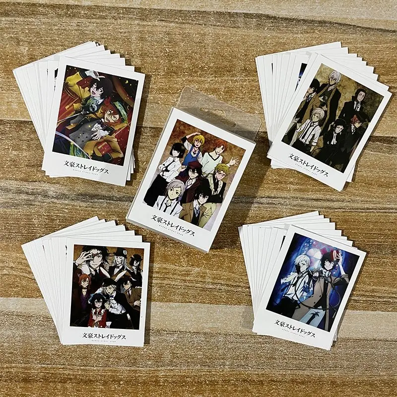 Nakajima Atsushi Lomo Anime Postcard Card Division Bungo Stray Dogs Photocard Student Message Collection Gift Stationery Sticker