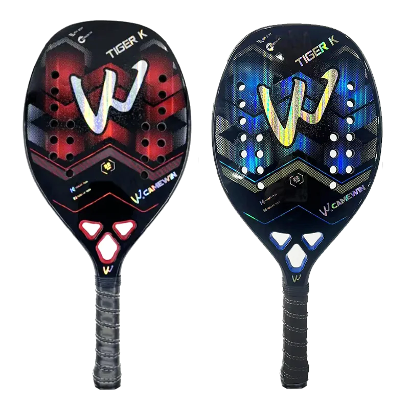 

Tennis Female Racket Camewin 2024 Professional Carbon Beach Racket Tennis Fiber Paddle Mens Paddle Shovel Tennis Bag