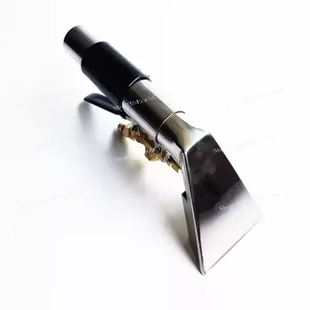 Accessori per macchine per la pulizia dei tappeti con motore a vapore Raccoglitore a mano piccolo in acciaio inossidabile Piccolo raccoglitore in acciaio per interni auto