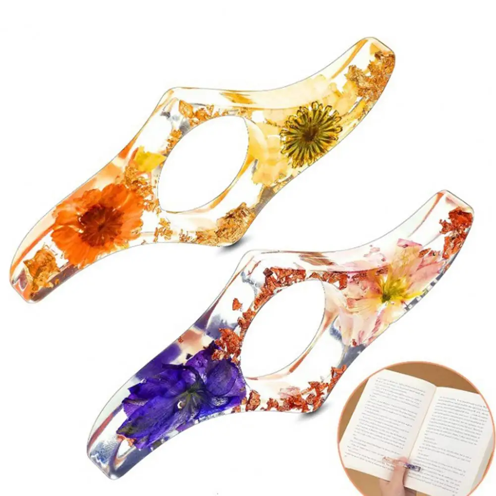 Finger Book Holder Shatterproof Thumb Book Support Wide Application Thumb Page Holder Reading Accessories Decorative
