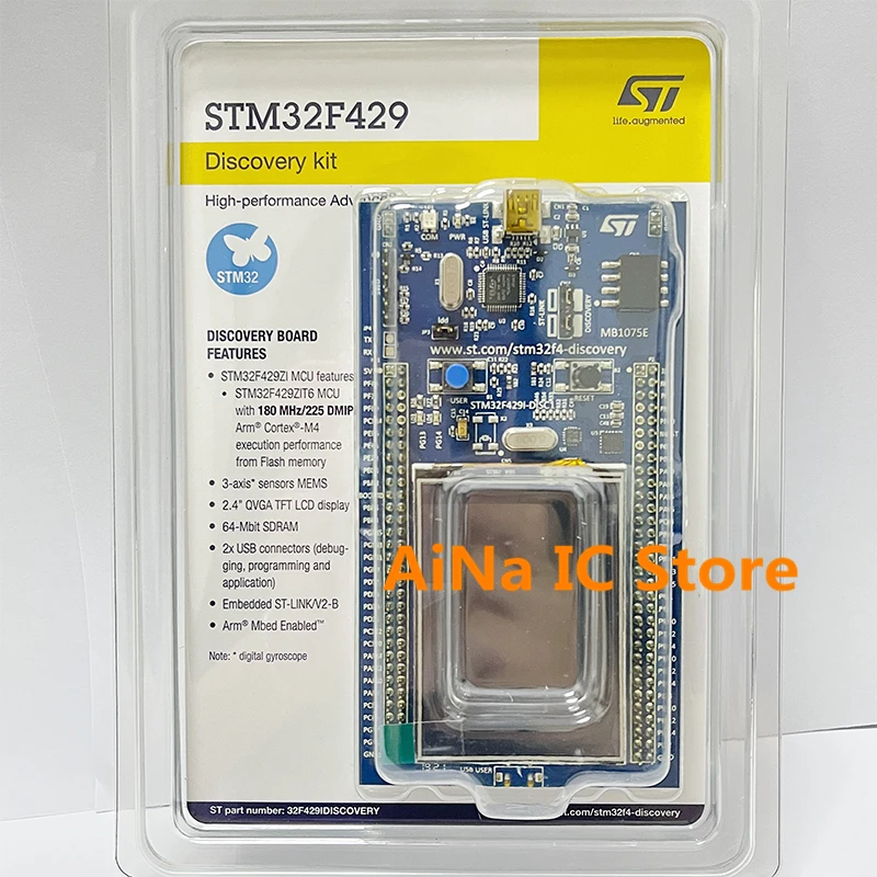 

Stm32f4 discovery stm32f429i-disc1 stm32f429zi STM32 development board