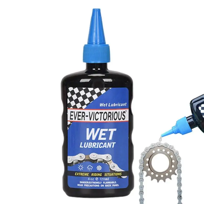 Lubrificante Per Catena Di Bicicletta Da 120Ml Multiuso Mtb Bike Lubrificante Catena Olio Grasso Accessori Per Biciclette Per La Riduzione Dell'Attrit