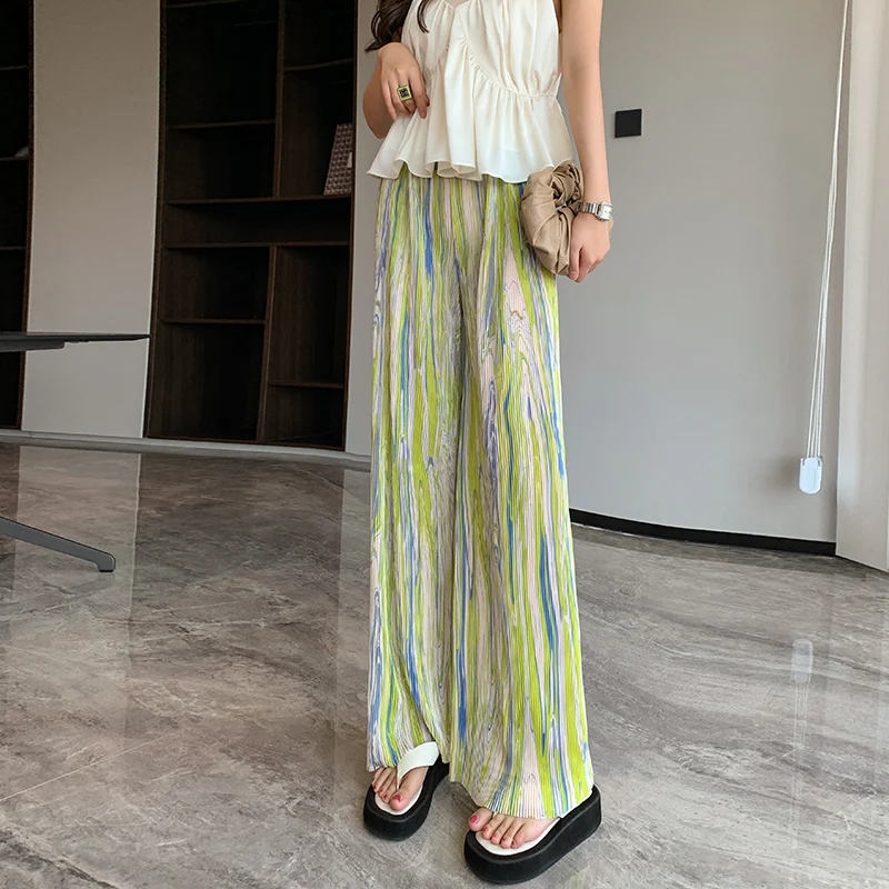Striped Silk Pants 2025 | masscases.com