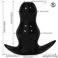 Weiche Silikon Hohl Buttplug Speculum Expander Vagina Butt Plugs Erwachsene Sex Spielzeug Für Frau Männer Anal Dilatation Plug Sex Produkte 2