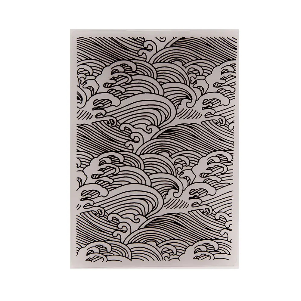 Plastic Embossing Folder Embossing Folder Plants Plastic Embossing folder Template DIY Scrapbooking Crafts Making Photo Album Card Handmade Decor