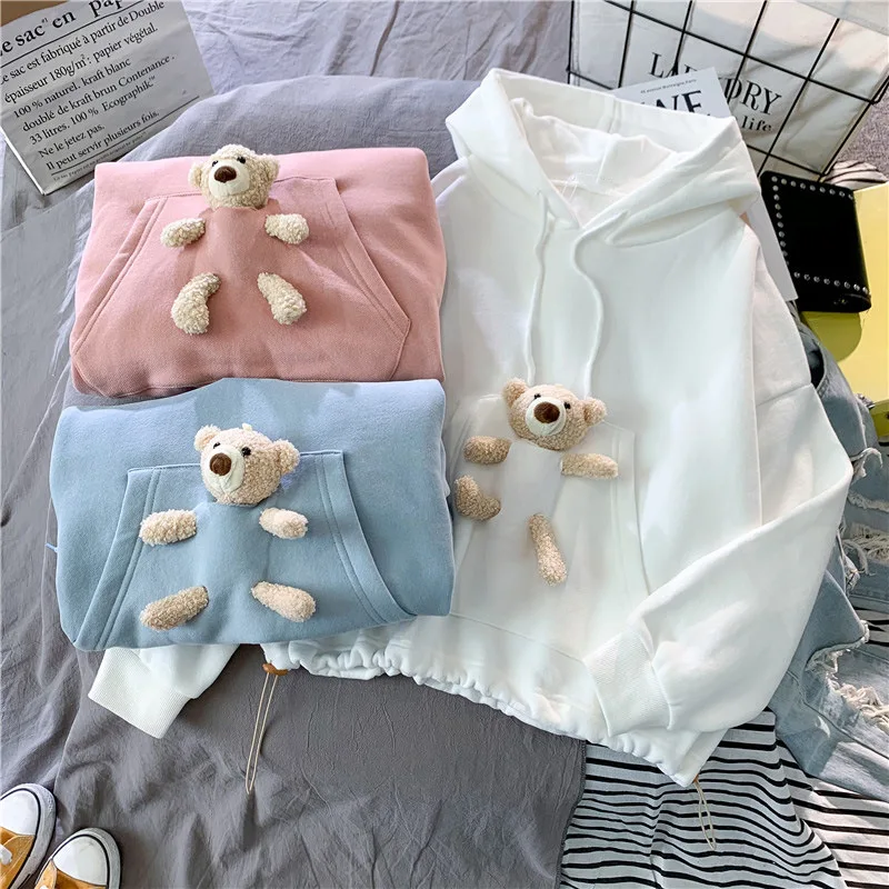 Kawaii Bear Hoodie 11