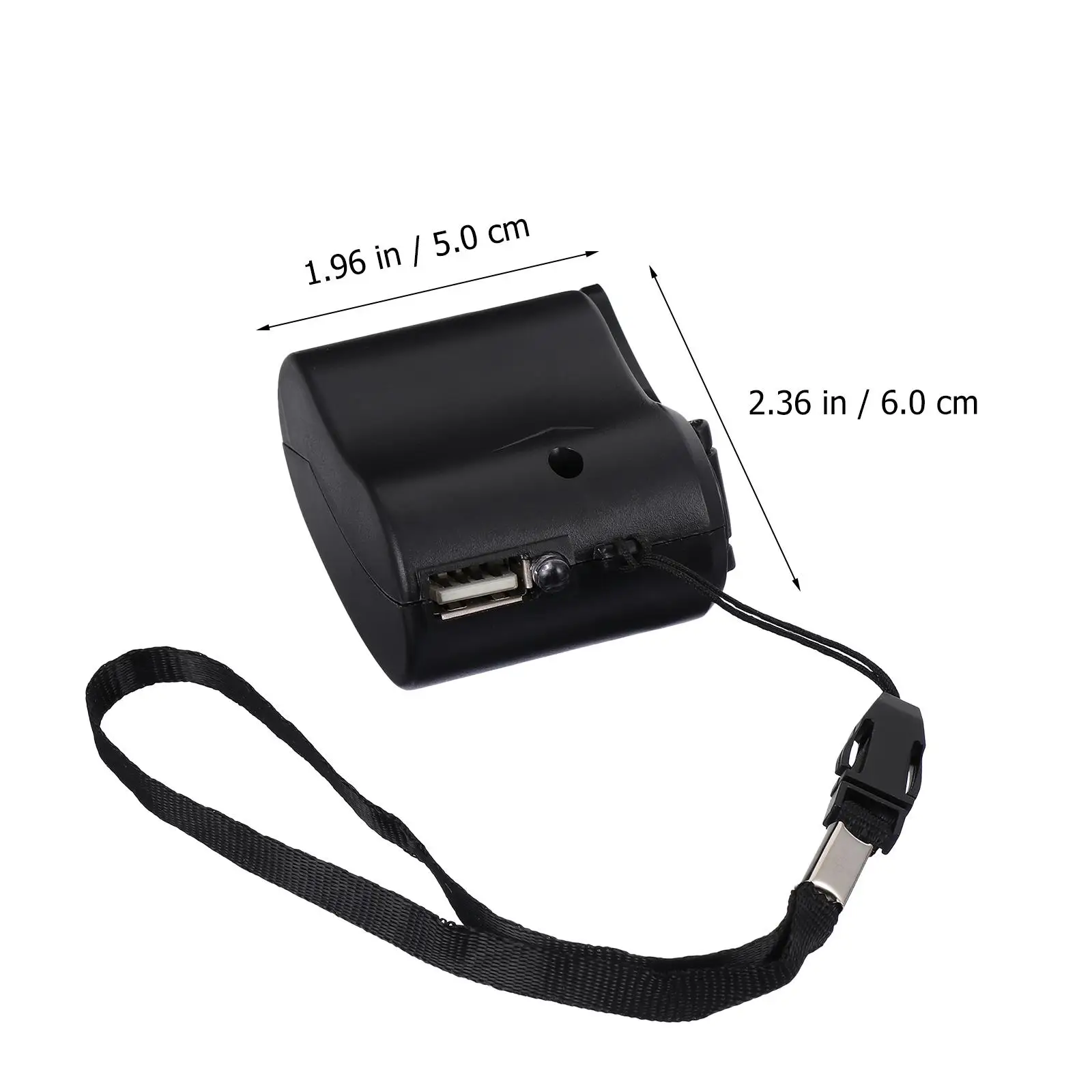 Hand Generator USB Dynamo Camping Power Source Outdoor Crank Plastic Shell Emergency Bank hand cranked generator