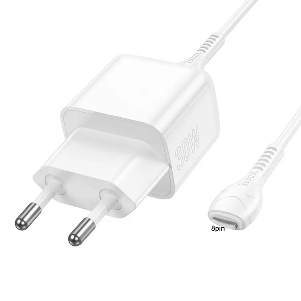 

Надежное прочное зарядное устройство адаптер легкий портативный Pd30w Type-c зарядное устройство Быстрая Зарядка универсальная совместимость ЕС для мобильных телефонов