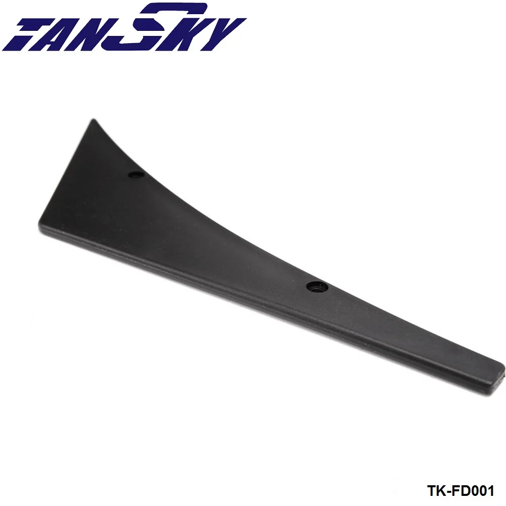4x Universal Spoiler Canards Valence Chin Fit For Front Bumper Lip Splitter Fins Body TK-FD001