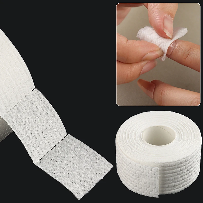 Professional Lint Free Nail Art Gel Polish Remover Cotton Pad Nail Wipe Cosmetic Cleaning Wiping Cotton 500/1000Pcs Roll nail polish remover nail gel remover nail polish remover wipes nail cotton pads disposable nail pads