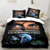 3D Printing Michael Jackson Bedding Set Pillowcase Comforter King Queen Size Boys Adult Duvet Cover Bed Set 1