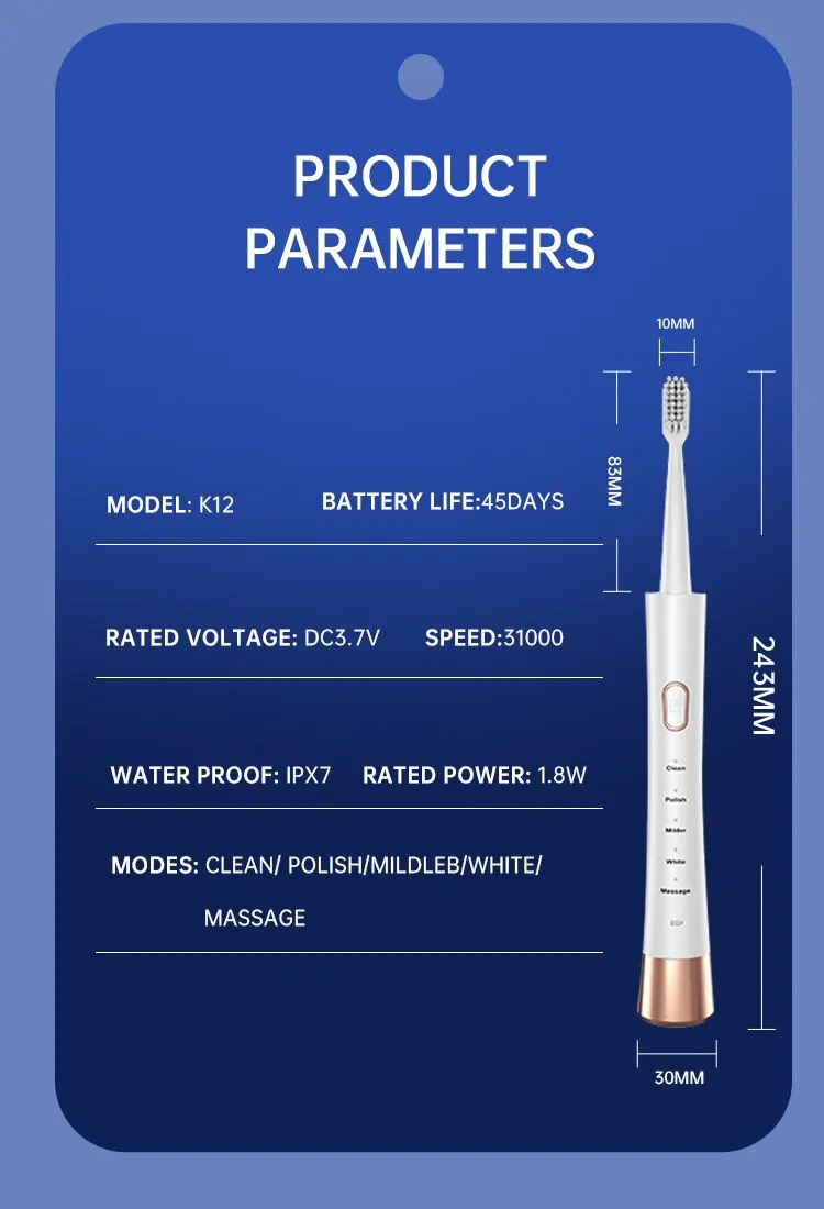 Jianpai Electric Toothbrush Image 19
