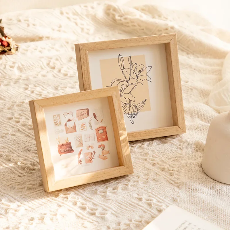 Photo Frame 6 7 8 Inches A4 Wall-mounted Square