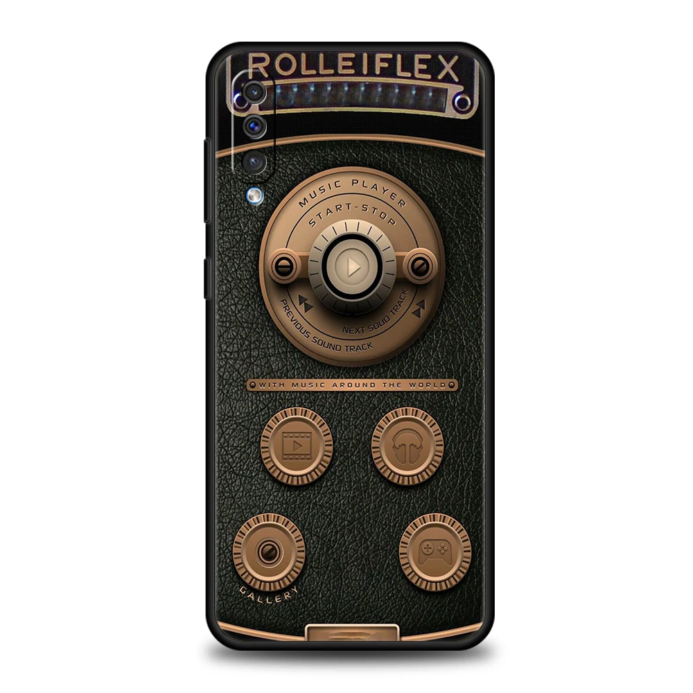 Vintage Tape-Inspired Retro Camera Phone Case Cover