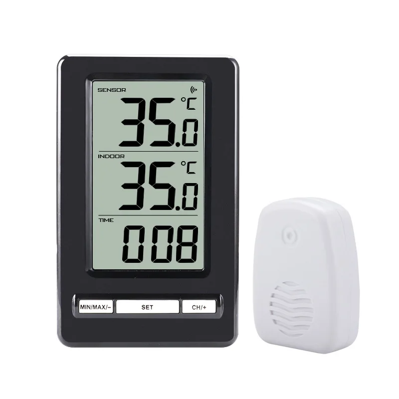 

1 Set Wireless Indoor Outdoor Thermometer Temperature Humidity Meter Home Hygrometer With Outdoor Sensor