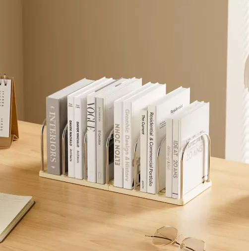 Versatile Desktop Book Organizer and File Holder