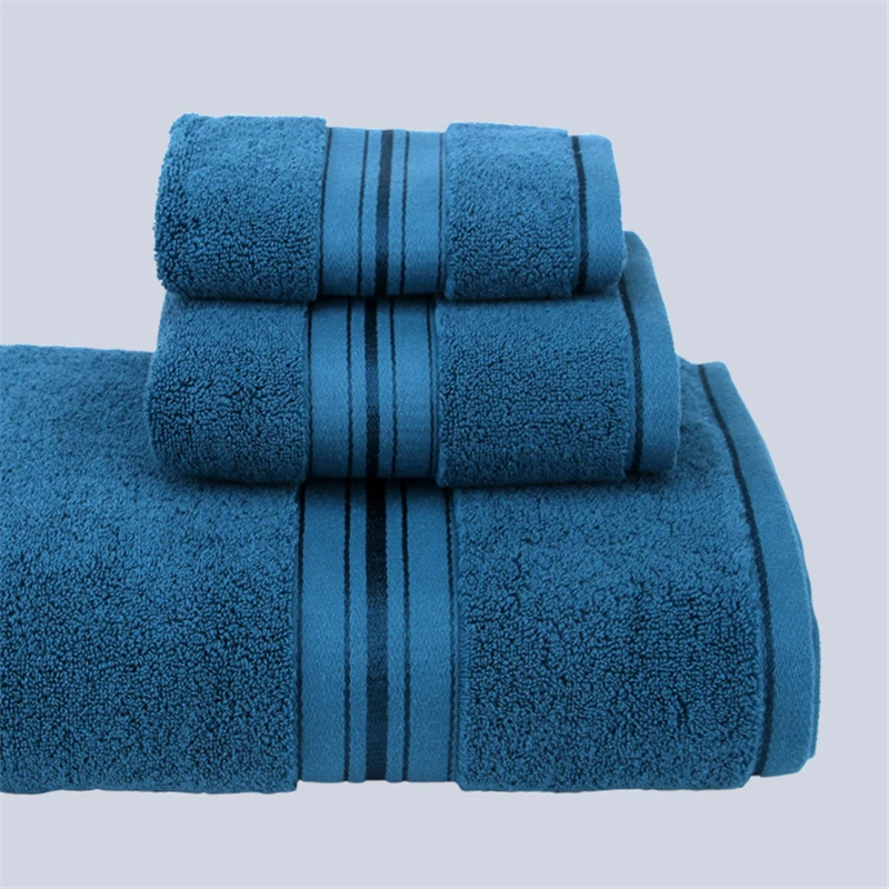 Women Men Adults Child 3 Pieces Bath Towel Set Large Face Hand Luxury 100 Cotton 70*140 35*75 CM bath towels,cotton towel,cotton face towels