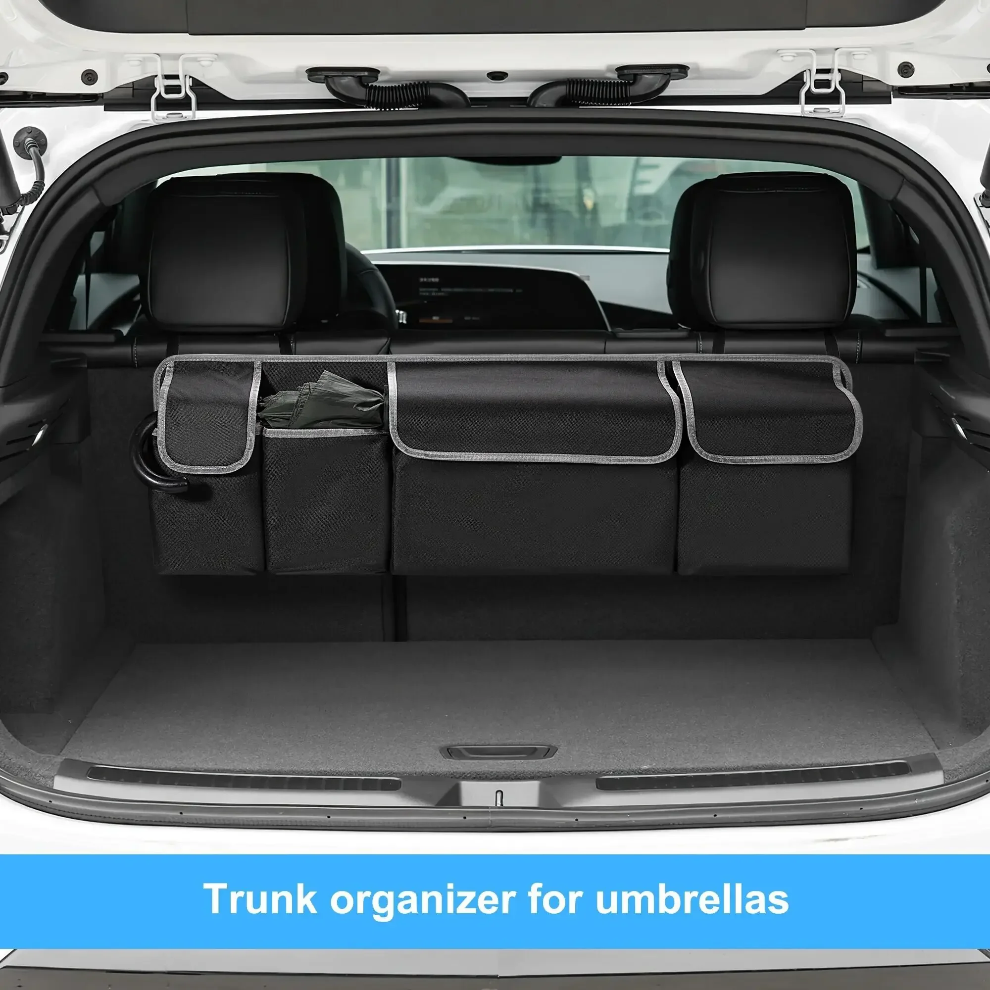 Car Trunk Organizer Backseat Storage Bag High Capacity Multi-use Oxford Automobile Interior