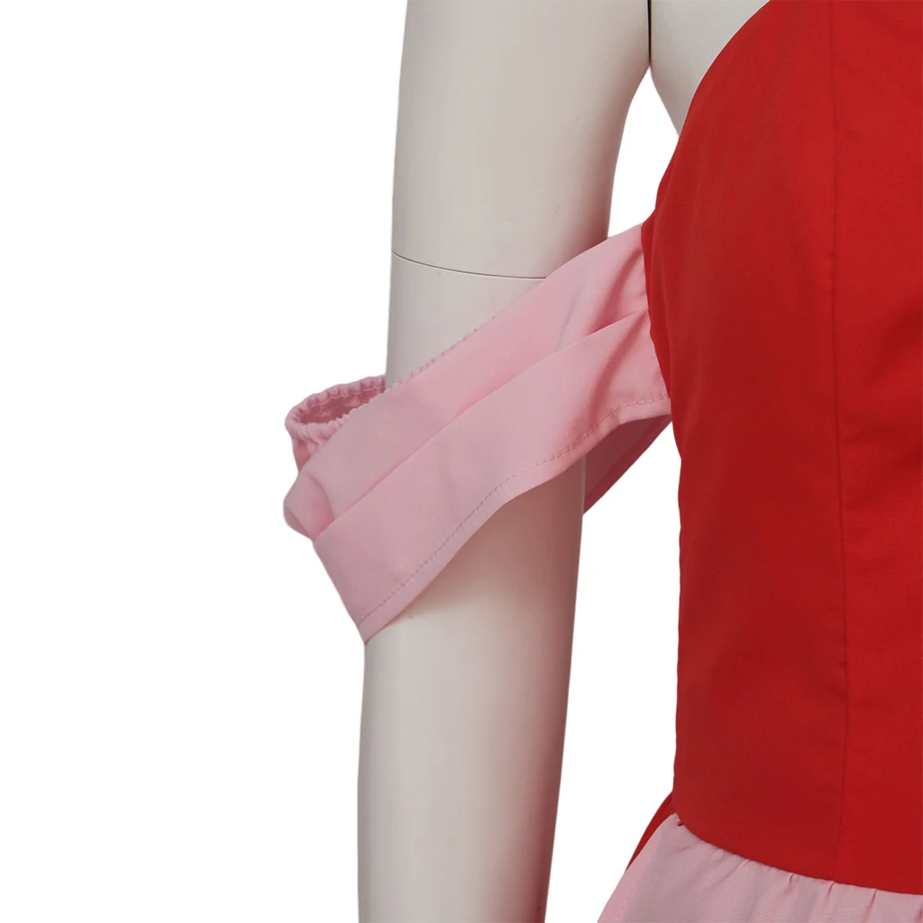 Beauty and the Beast: Belle | Red/ Yellow / Green Cosplay Costume 52 Disney Beauty and the Beast Bimbettes Cosplay Costume for Women (Unofficial)