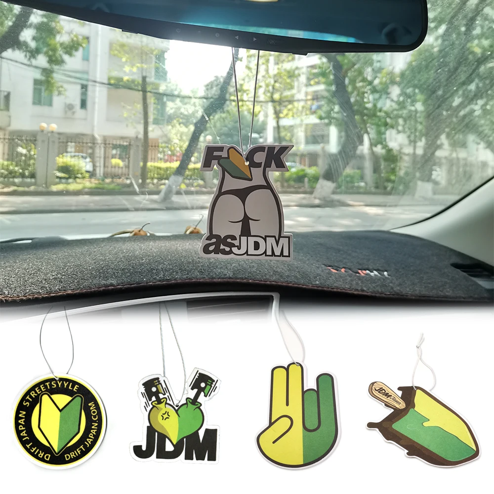 JDM Style Classic Racing Car Rearview Mirror Pendant Air