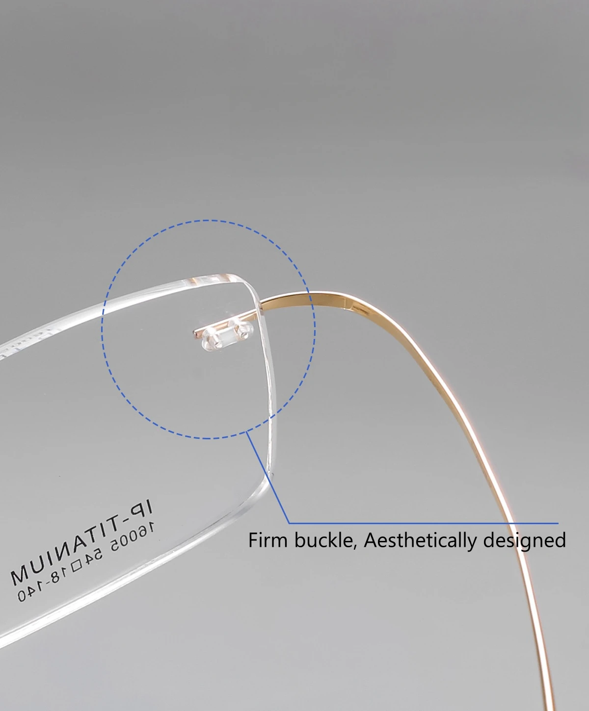 Yimaruili Eyeglasses Side View