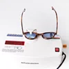 Fashion Transparent Blue Round Sunglasses Women Men 2024 Retro Rivet Tortoise Small Square Sun Glasses UV400 Lunettes De Soleil 4