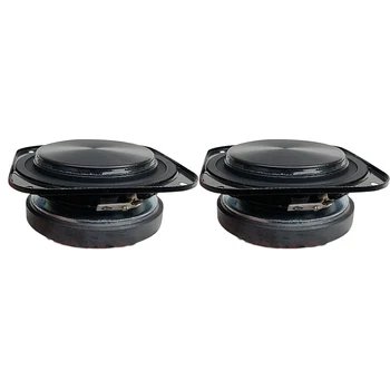 6Ohm 20W 우퍼 스피커 2.75 인치베이스 스피커, 브러시 금속 다이어프램 오디오 라우드 스피커 하만 카돈 DIY 2 개