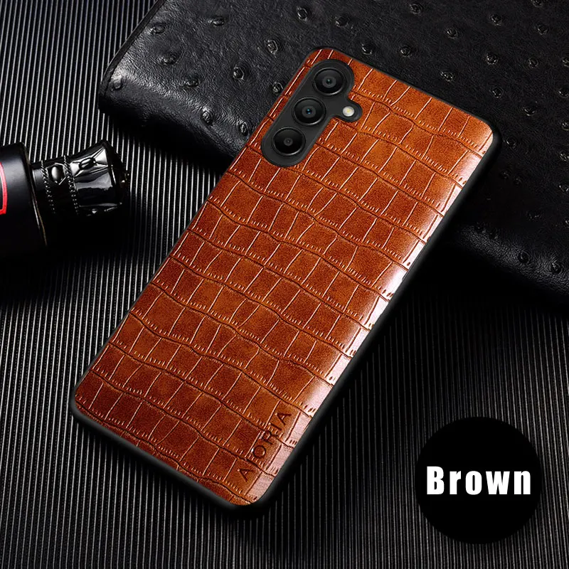 Premium Luxury Slim Fit Leather Protective Phone Case Cover