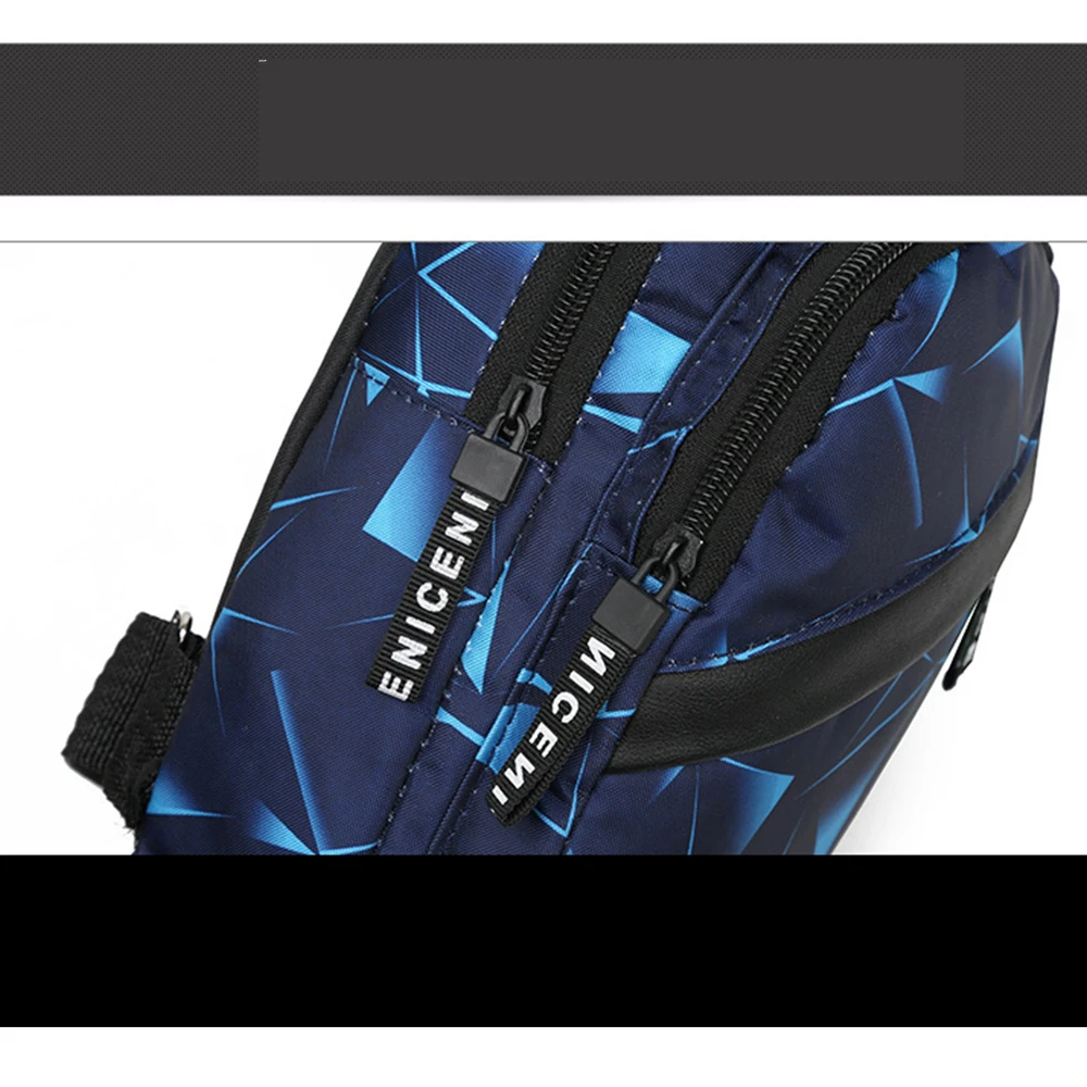 Shoulder Crossbody Bag For Men Short Travel Messenger Chest Bag Light Outdoor Sport Recreation Lovers Single Shoulder Bag