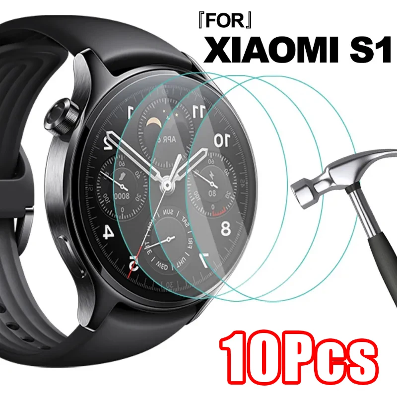 

Закаленное стекло для Xiaomi S1/S1 Pro/S1 Active, защитная пленка для экрана HD, с защитой от царапин, аксессуары для Mi Watch S1 Pro Active