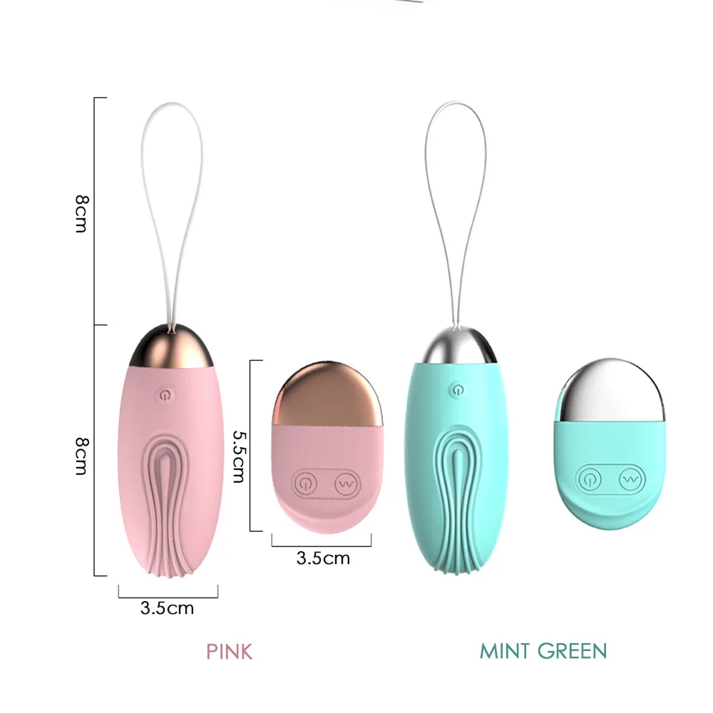 Sex Toys for Woman Wireless Remote Control 10 Speeds Vibrating Eggs Clitoris Stimulator Vaginal Massage Ball G-Spot Vibrators
