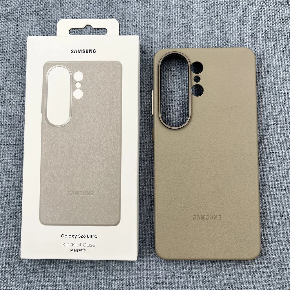 Luxury Leather Magnetic Wireless Charging Protector Shell with Gift Box