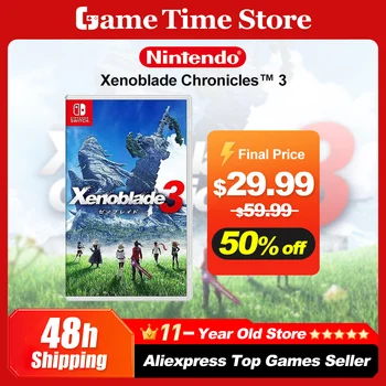 Xenoblade Chronicles 3 Games offers for Nintendo Switch 100% Official Physical Game Card Role Genre for Game console Switch OLED Lite 1