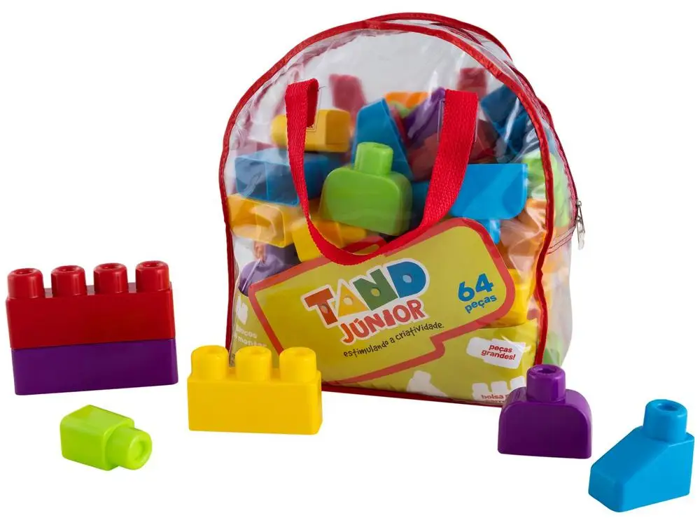 Blocos de Montar Tand Júnior Toyster Brinquedos 6