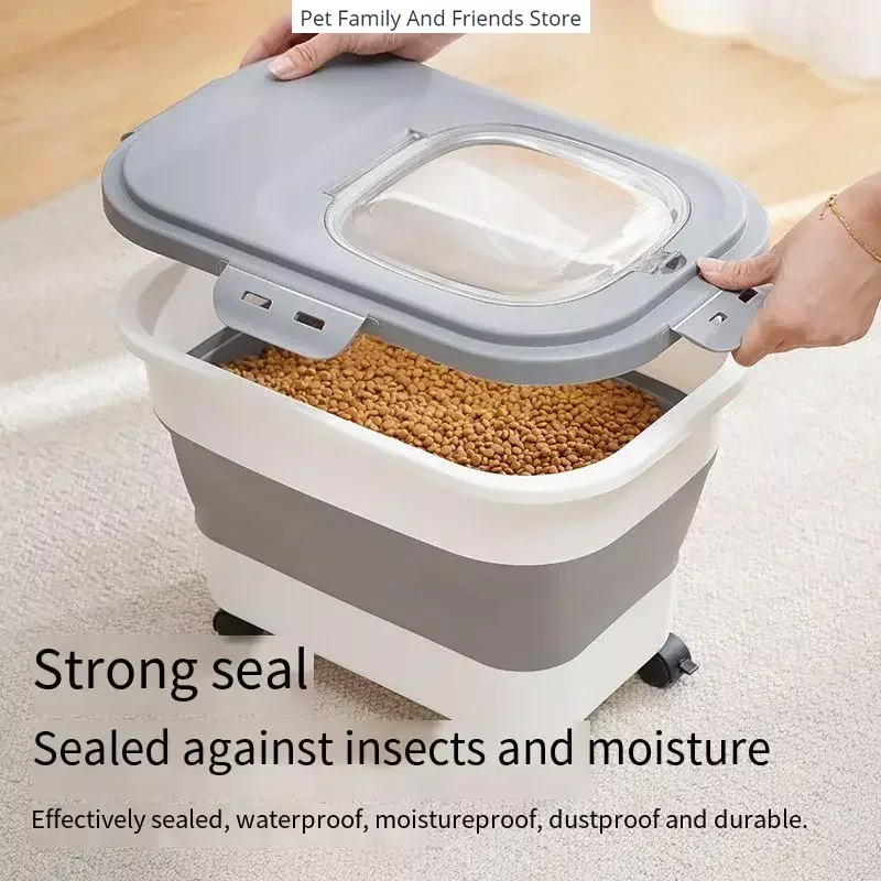 Waterproof dog food container cheap