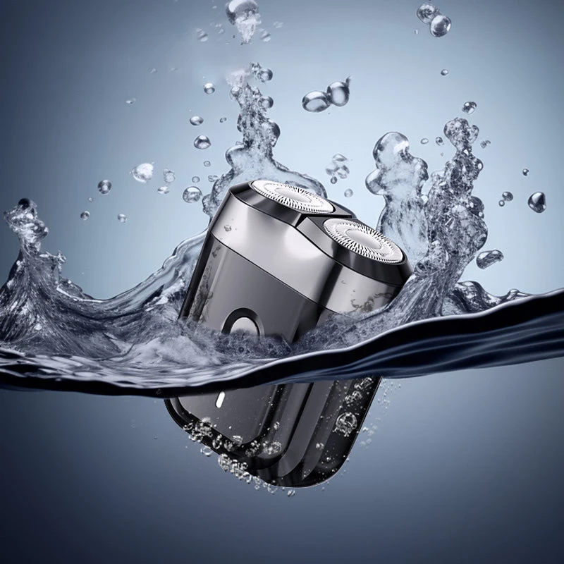 Xiaomi Men's Portable Magnetic Double Head Electric Shaver TYPE-C Rechargeable Waterproof Dry Wet Dual Shaving Shaver 5