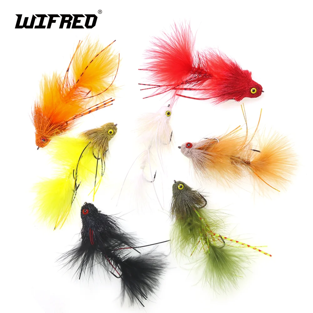 Wifreo2pcsArticulatedStreamersFliesDungeonSaltwaterFishingFly