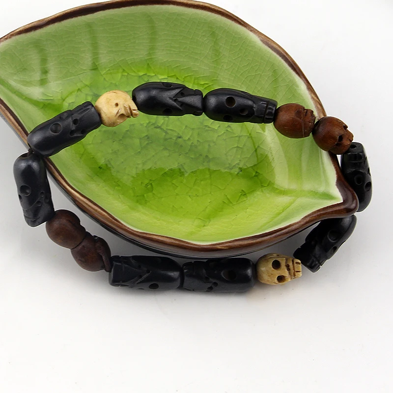 영화 초자연 딘 윈체스터 젠슨 해골 팔찌, 팔찌 소품, 복제 주얼리