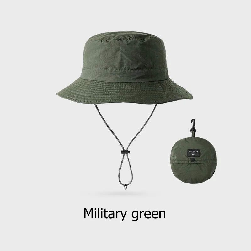 UPF50+ Waterproof Bucket Hat - Quick Dry Outdoor Work Cap for Fishing Camping Hiking Sun Protectiompn 5