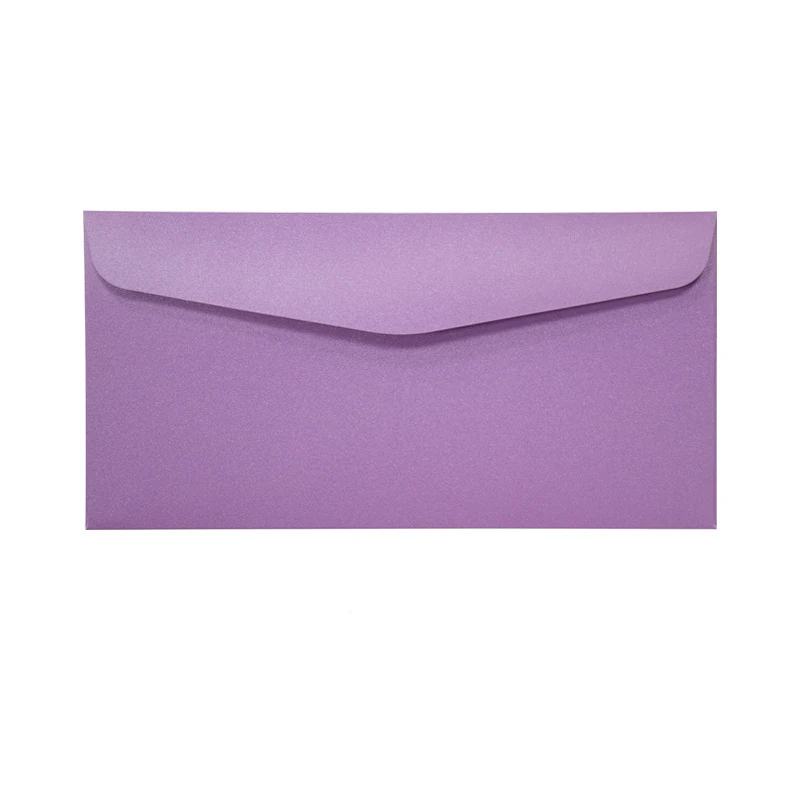 Mailing Envelopes 50pcs/lot 22x11cm Pearlescent Paper for Wedding Invitation Business Supplies