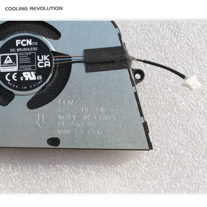 CPU&GPU 冷却ファン　DELLノートパソコン用 新オリジナルノートパソコンのcpu冷却ファンdellのinspiron 14