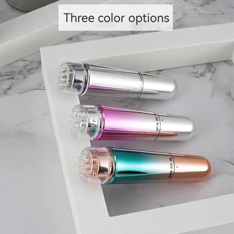 Eye Massager 1PC 4 in 1 Vibrating Massager Stick Remove Dark Eye Circles Remove Eye Bags Mini Massage Pen Lifting Firming Beauty Instrument