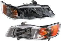 Driver and Passenger Side Headlight for Honda Odyssey 1999-2004 Halogen Fits Cargo, EX, EX-L & LX Replaces # 33151S0XA01, 33101S