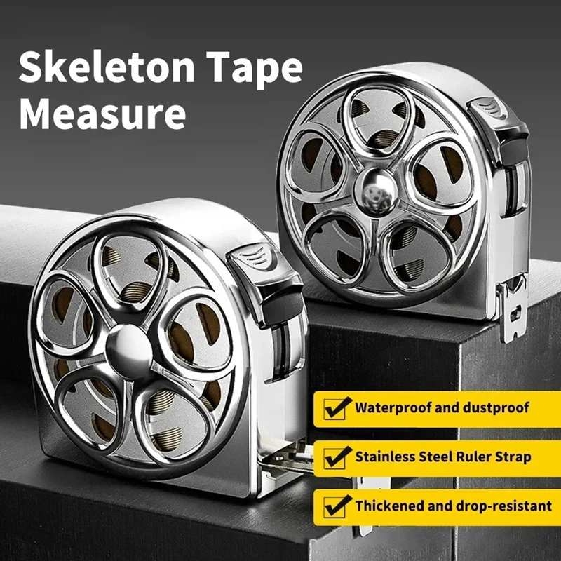 Tape Measure Xiaomi 5M Stainless Steel Portable Anti-corrosion Retractable Metric Ruler Woodworking MeasuringTool
