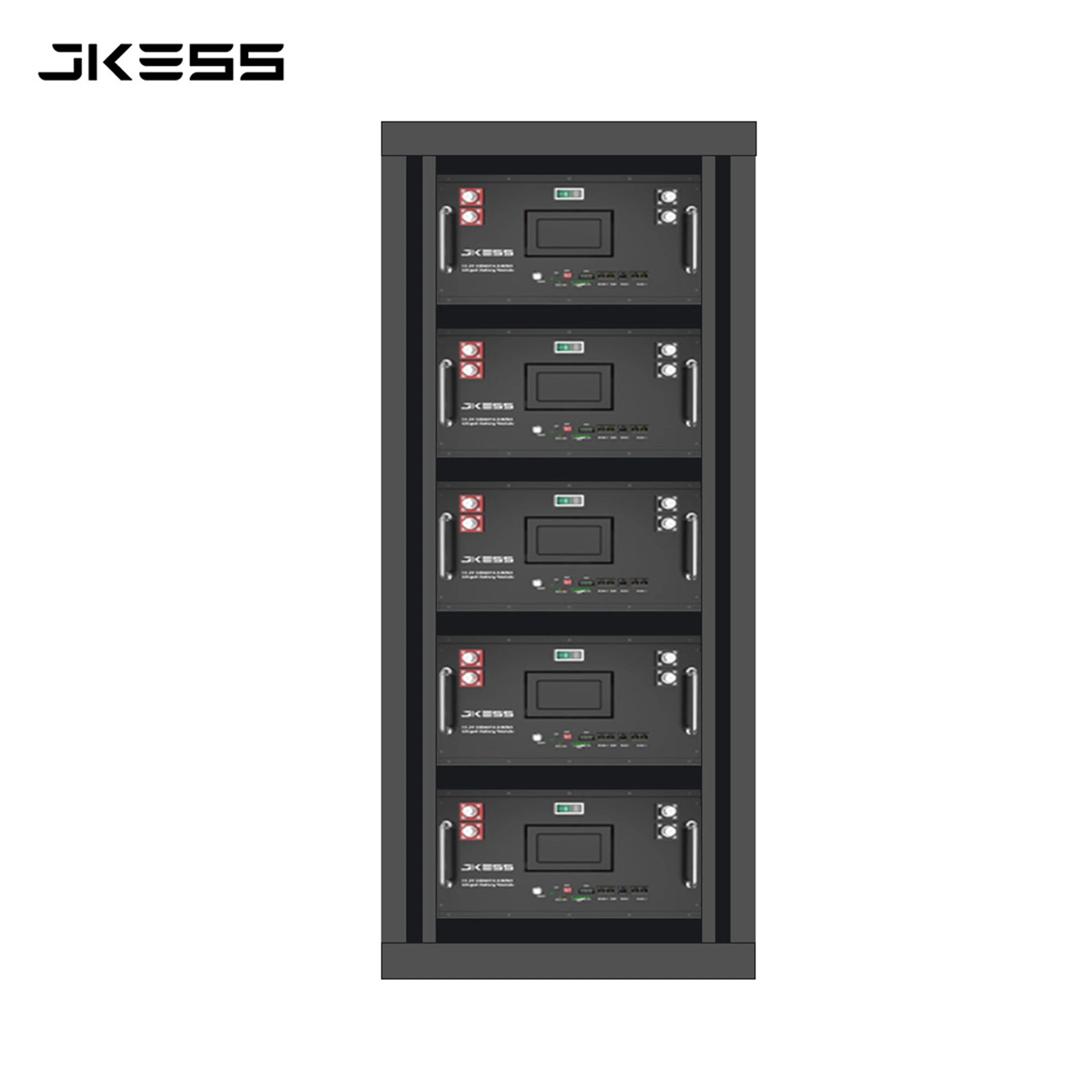 JKESS 6U 배터리 키트 Lifepo4 48V 51.2V 280AH 15KW Lifepo4 배터리 키트 태양열 저장용 보조베터리 세금 무료 EU 재고 판매 중