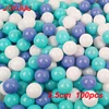 Colors Plastic Balls for Baby Water Pool Ocean Wave Kids Swim Ball Pit with Basketball Play House Outdoors Tents Toy 5.5CM100pcs 1