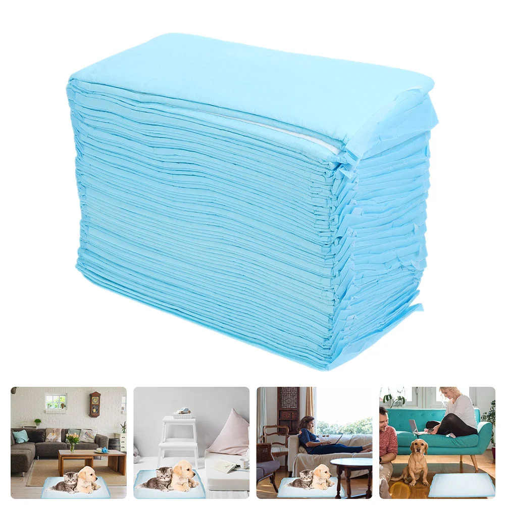 

40 Pcs Pet Pee Mat Pads Changing Portable Diapers for Dog Urine Non-woven Fabric Urinal