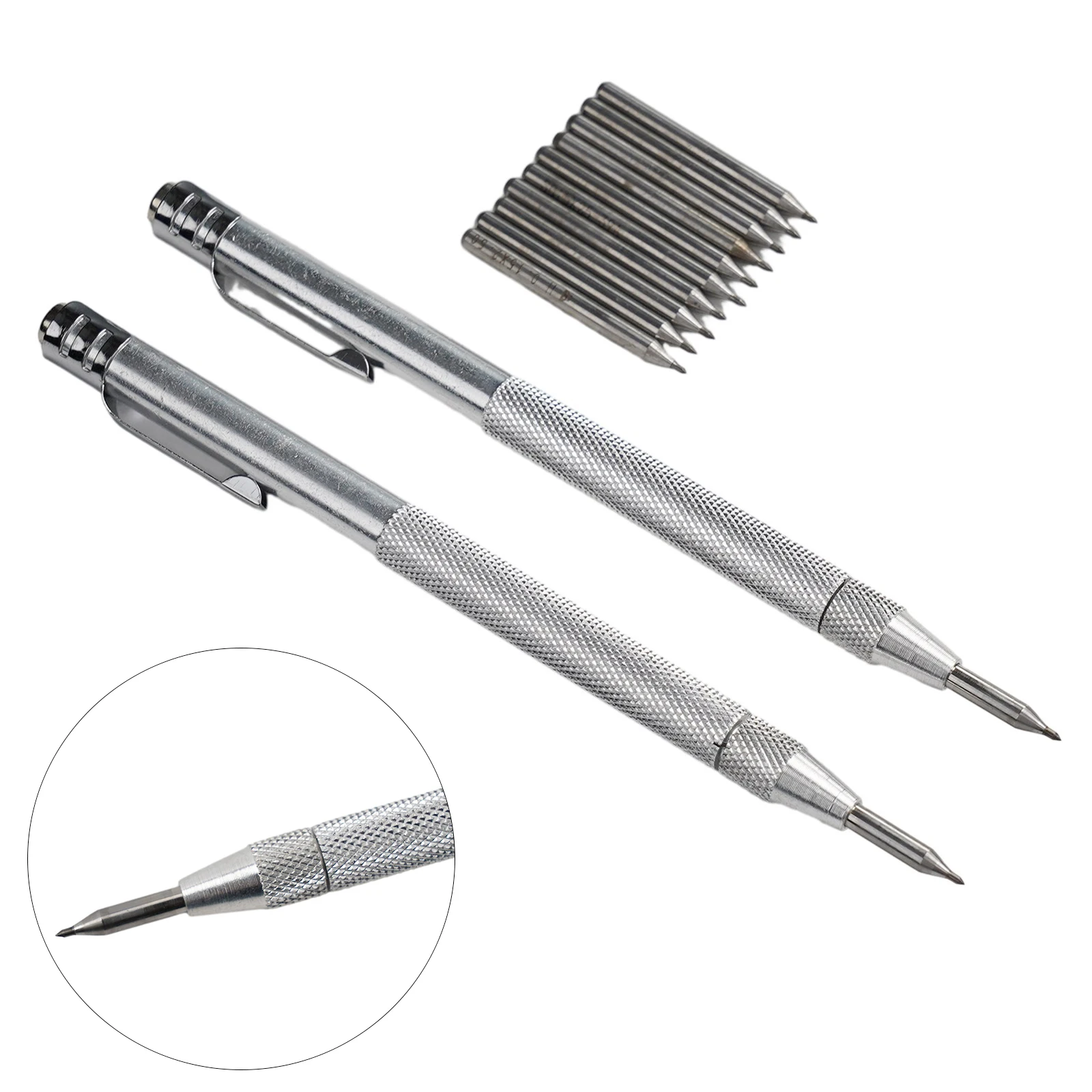 

Scriber Pen Tungsten Carbide Engraving Pen Marking Carving Scribing Marker For Glass-Ceramic Metal Wood Construction Tool Kits