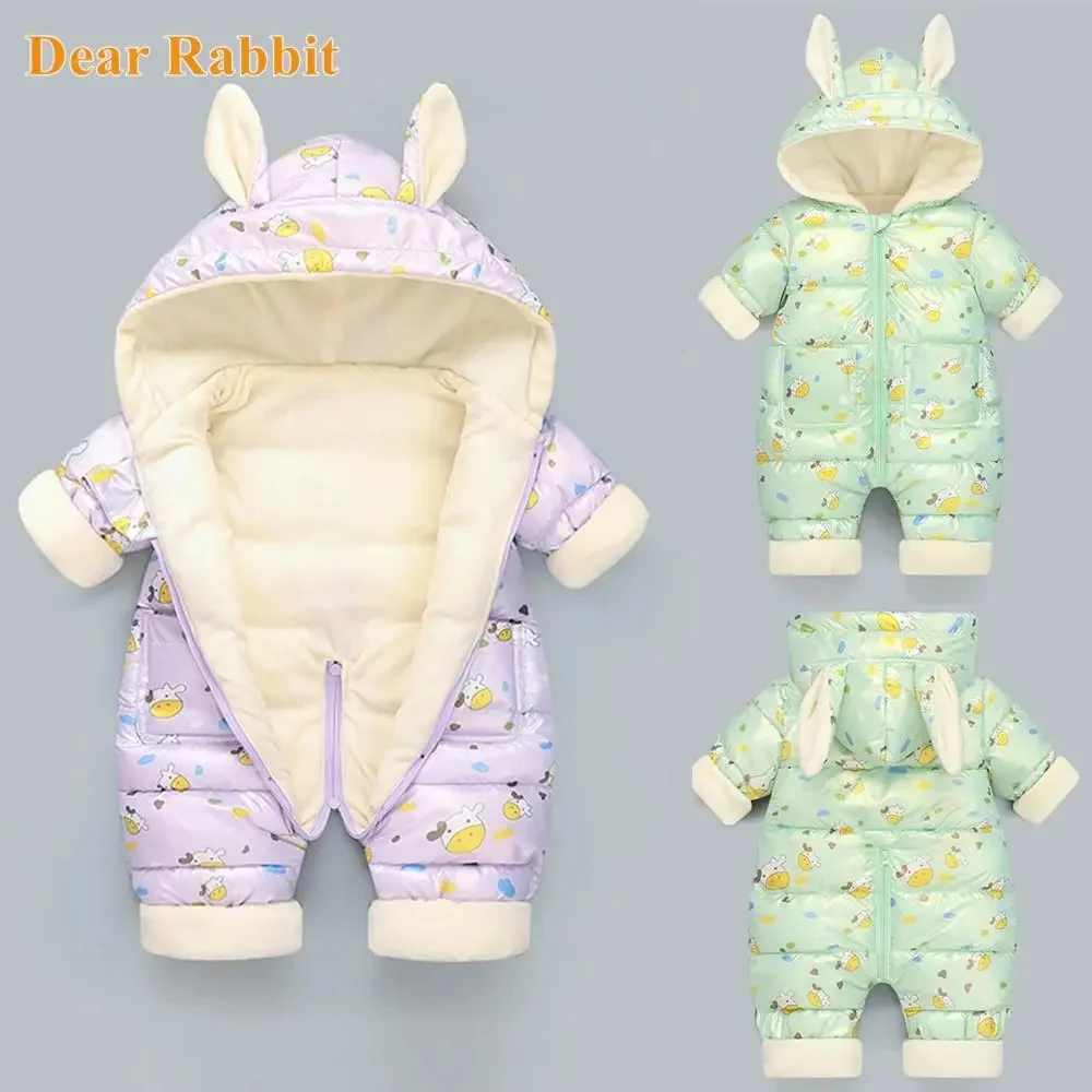 2023BabyclothesWinterSnowsuitPlusVelvetThickBoysJumpsuit03