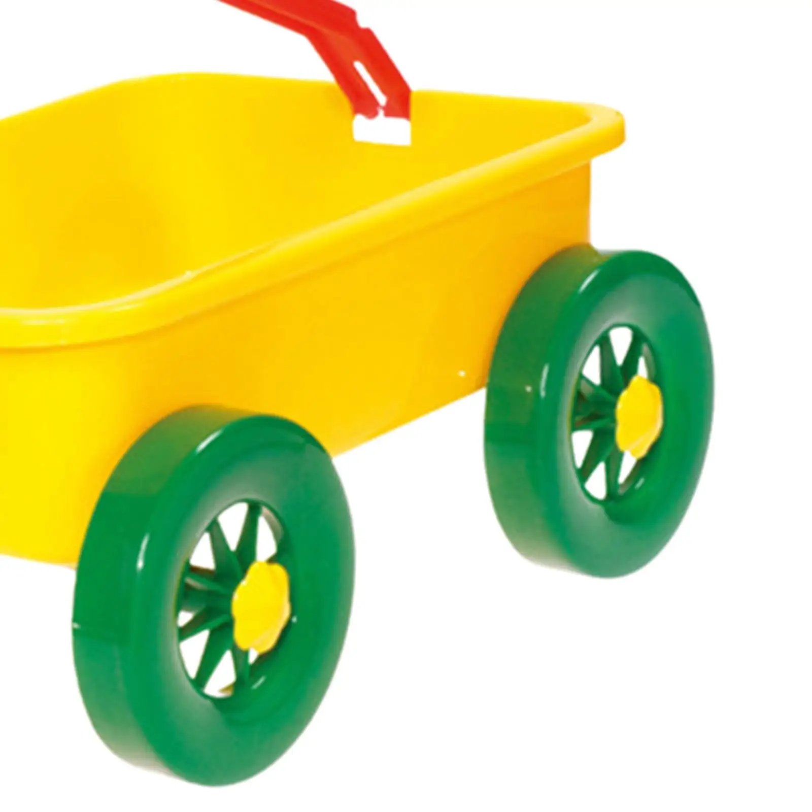 Kids Wagon Toy Outdoor Indoor Toy Beach Game Toy Pull Car Toy Children Wagon Cart for Yard Outdoor Gardening Seaside Beach 5